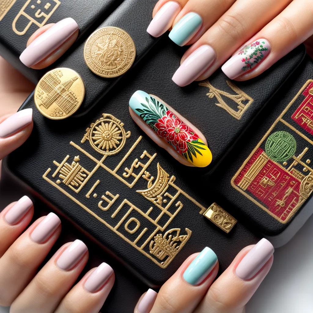 unhas viagem arte detalhada unhas viagem arte detalhada