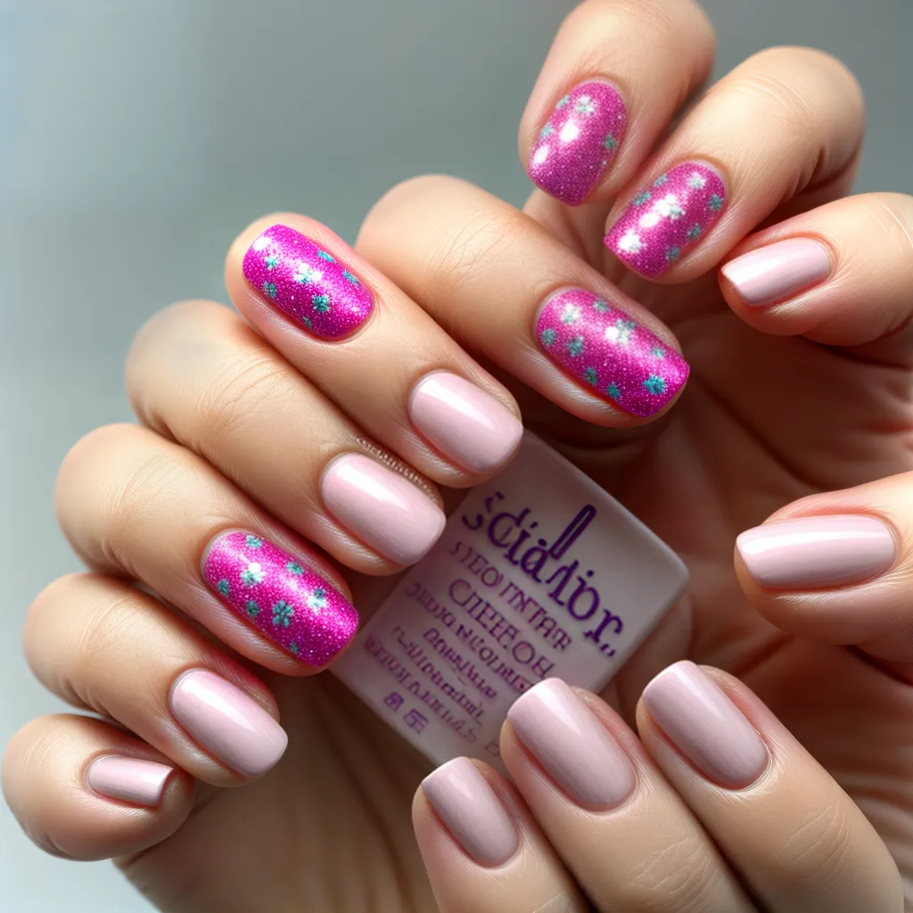 unhas florais primavera 1