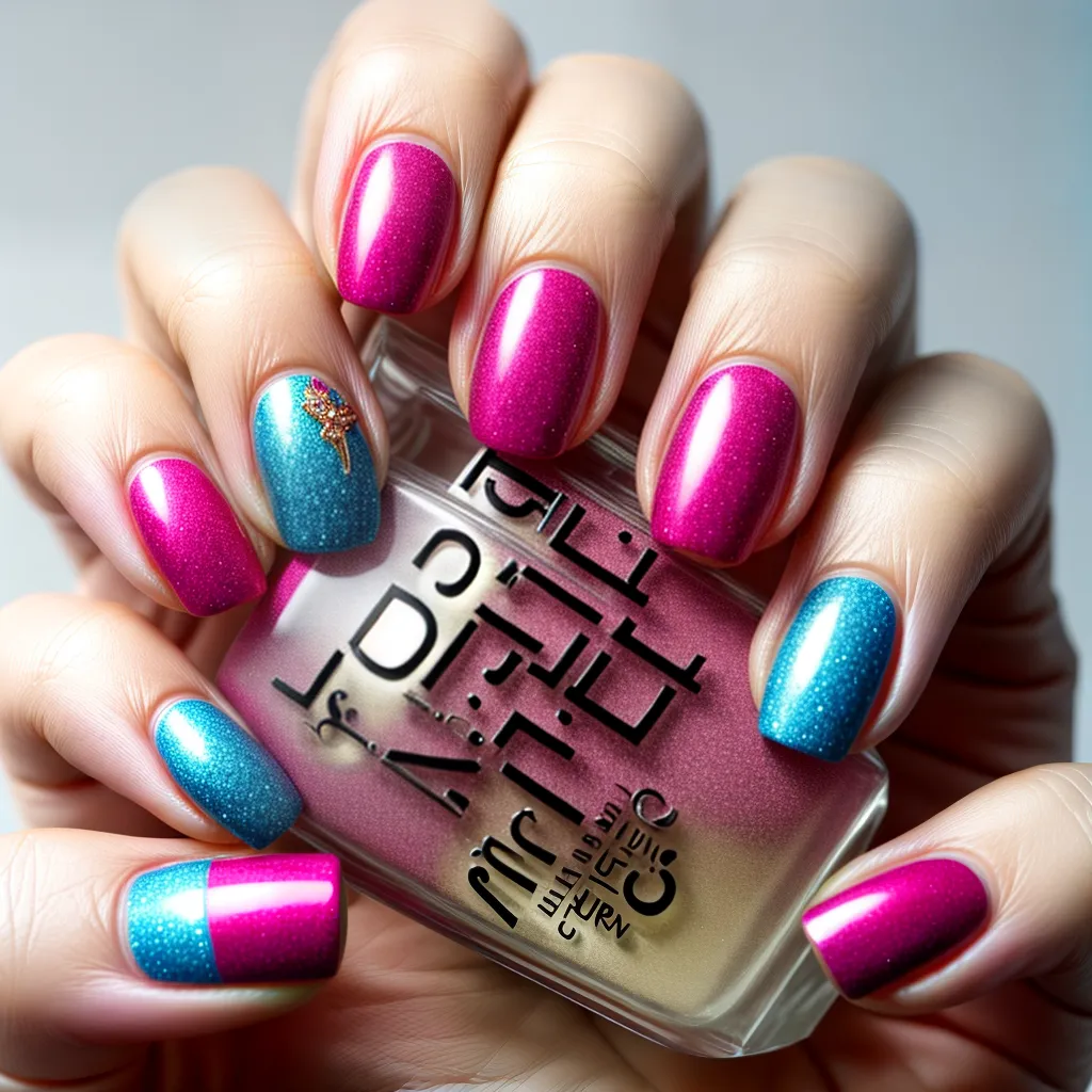 unhas geometricas cubistas