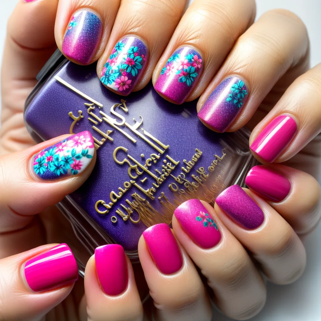 unhas florais artisticas inspiracao 1 unhas florais artisticas inspiracao 1