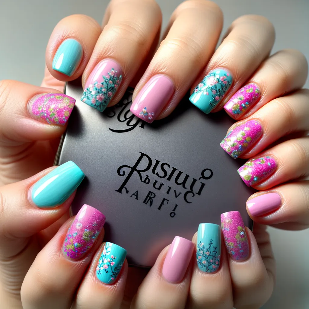 unhas florais artisticas inspiracao 2 unhas florais artisticas inspiracao 2