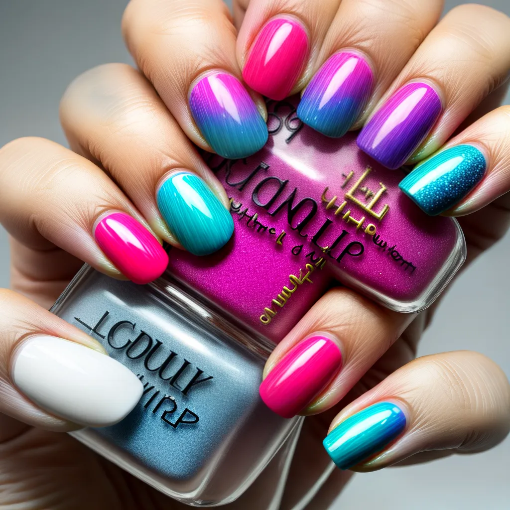 unhas pintadas design artistico