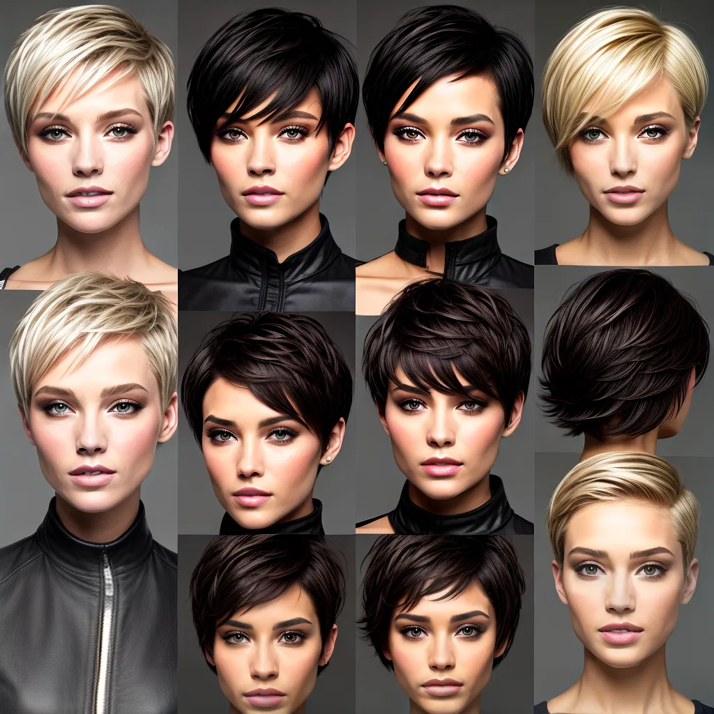mulher cabelo curto penteados versateis 3