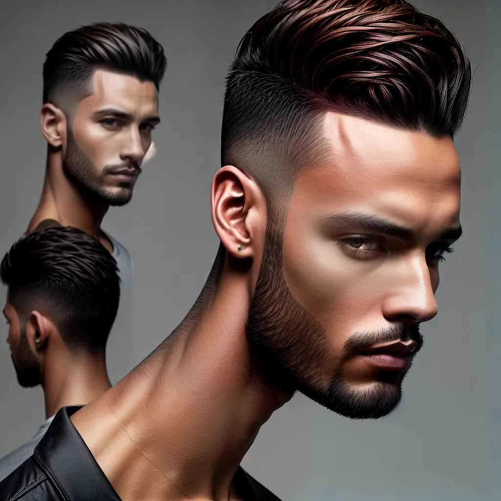 homem estiloso cabelo curto moderno 1