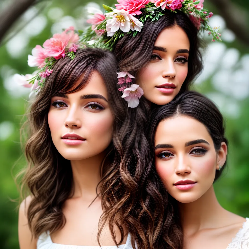 mulher cabelo curto coroa flores boho mulher cabelo curto coroa flores boho