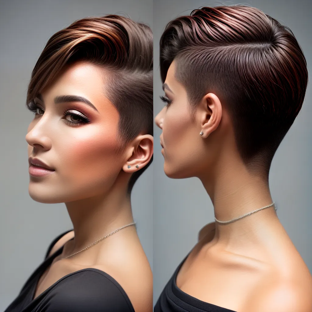 corte cabelo curto sleek taper
