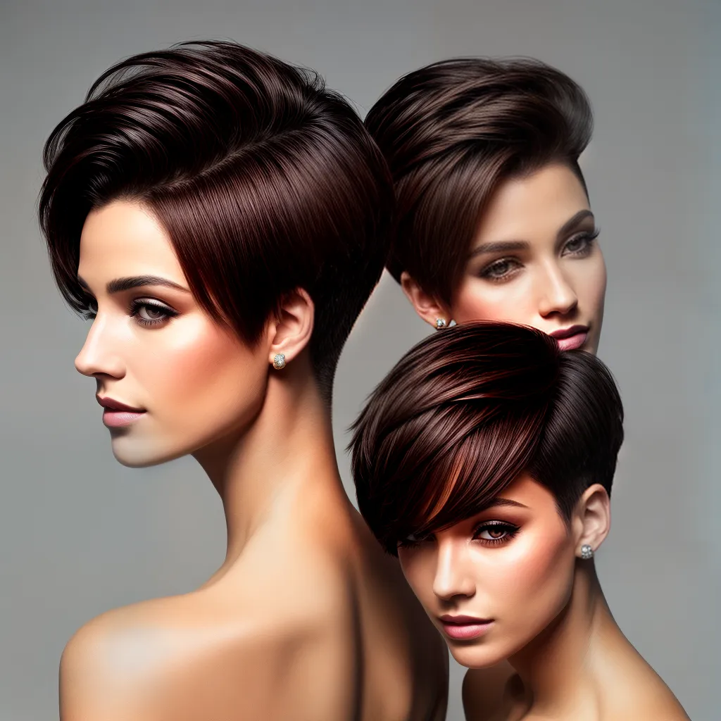 mulher corte cabelo curto moderno 2