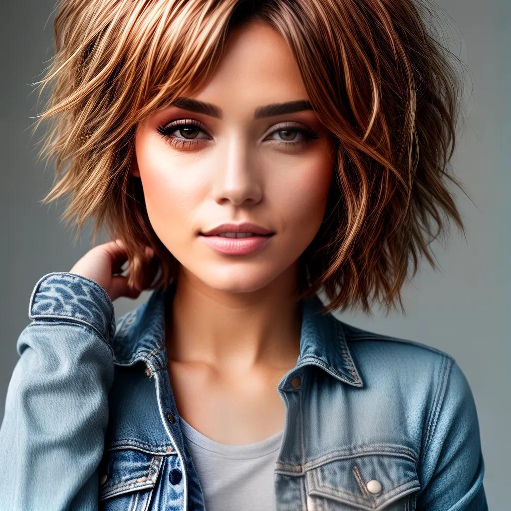 mulher cabelo curto despojado 1 mulher cabelo curto despojado 1