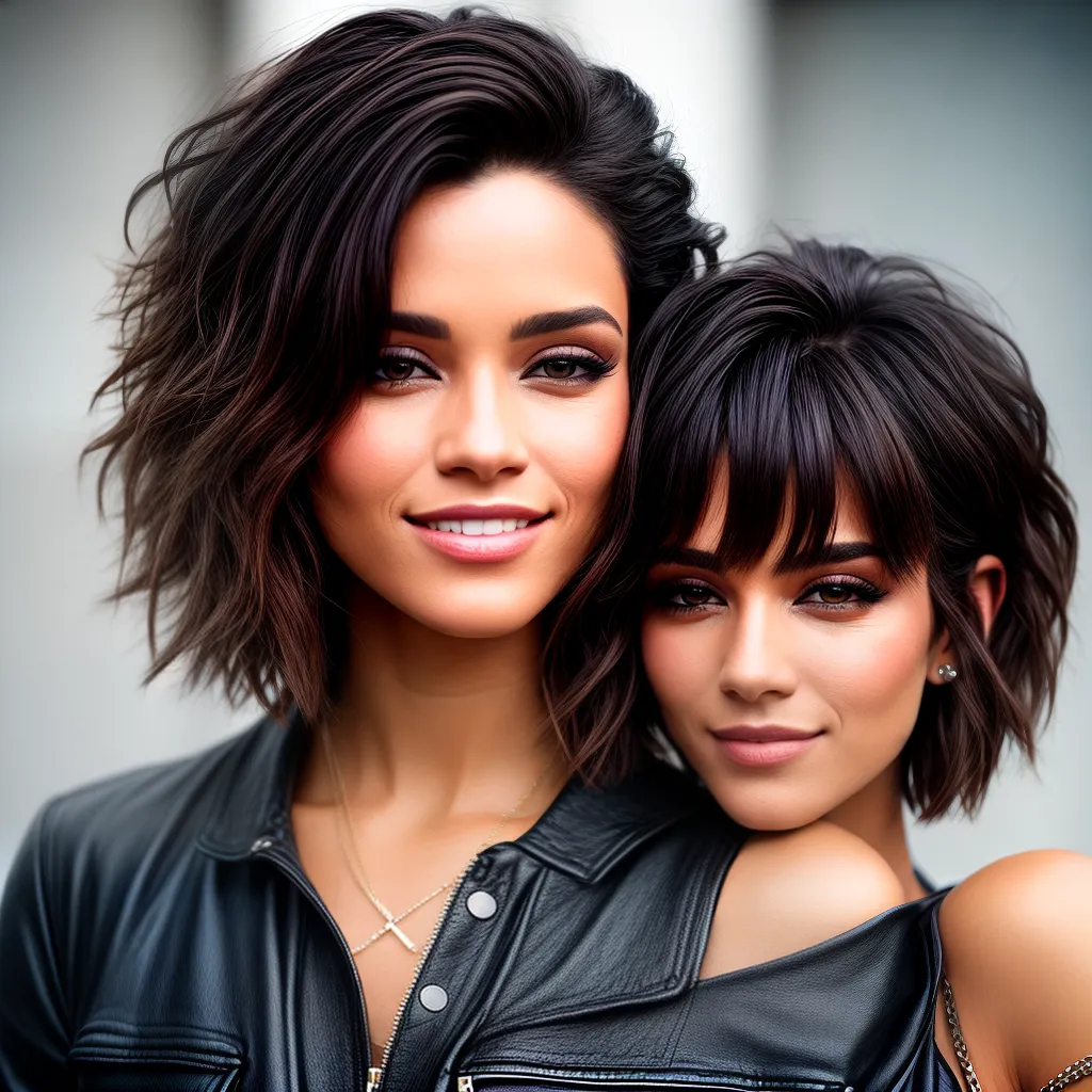 mulher cabelo curto despojado 2 mulher cabelo curto despojado 2