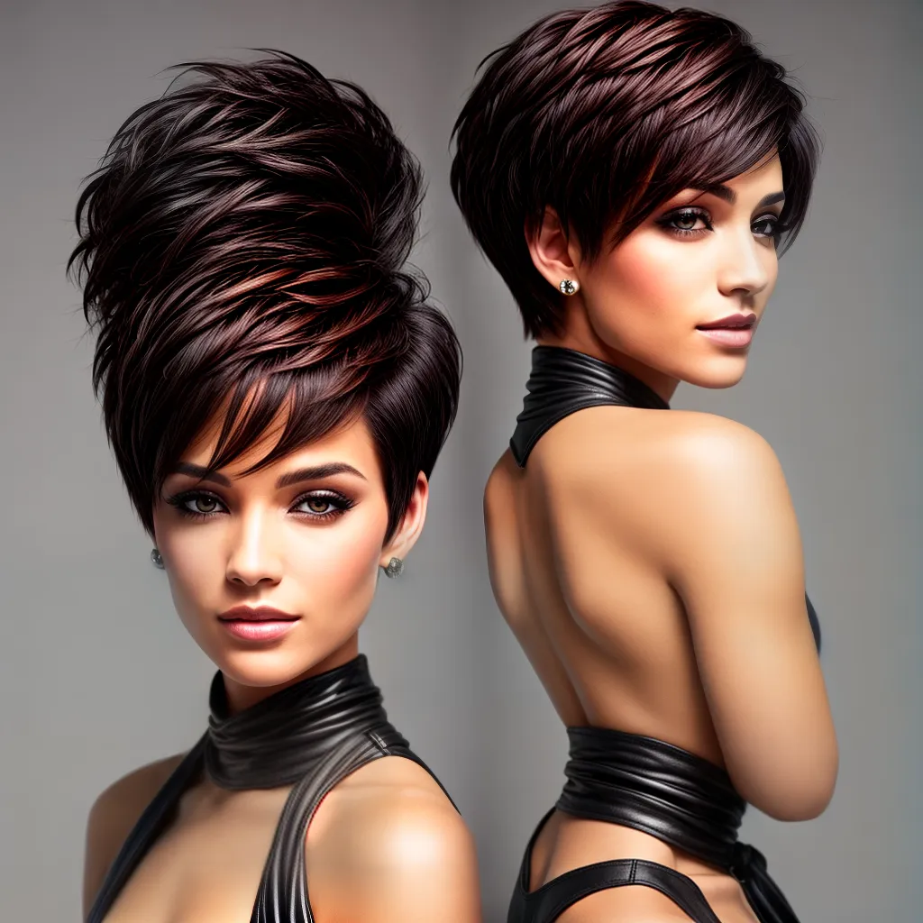 mulher cabelo curto pixie moderno 5