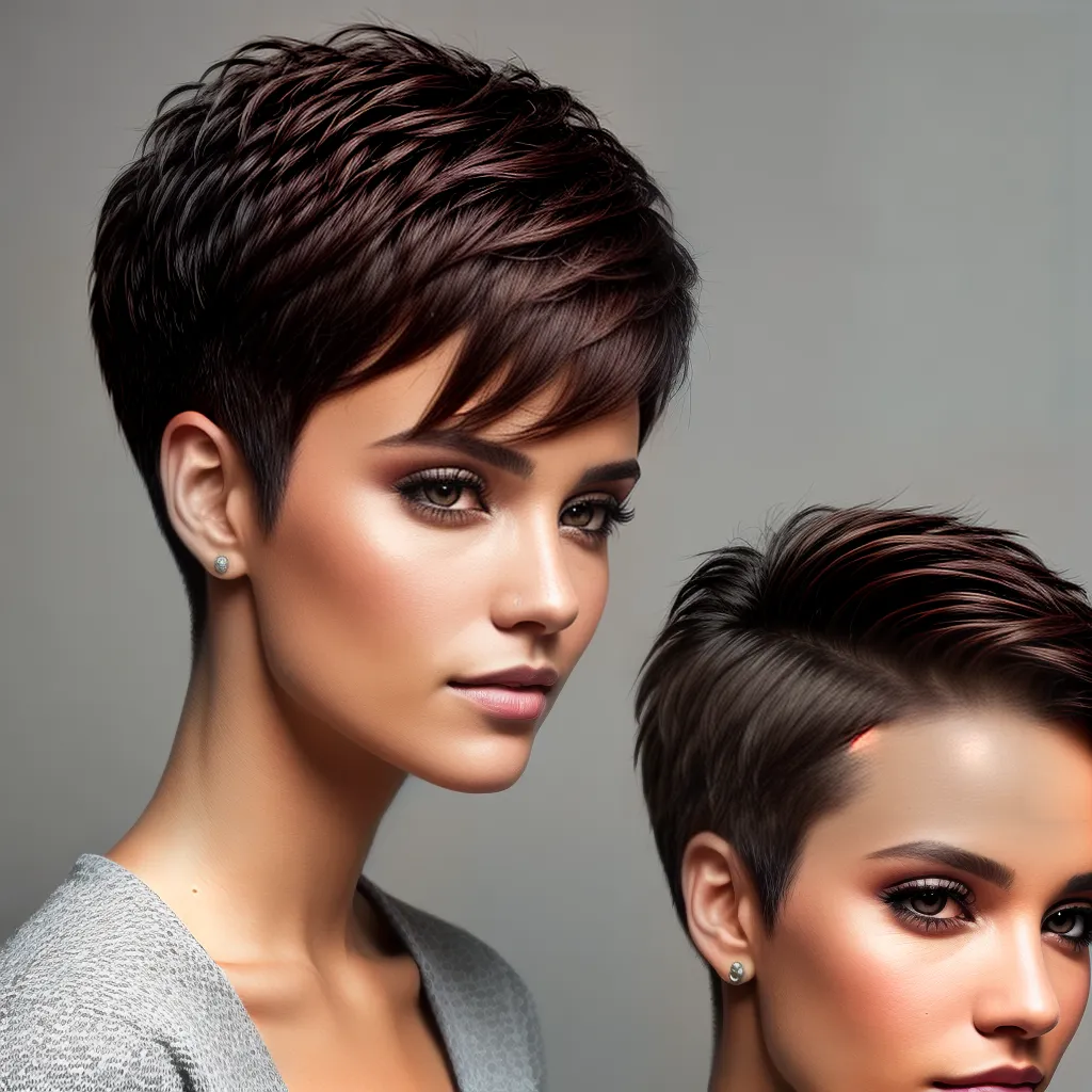 mulher cabelo curto pixie estiloso 3