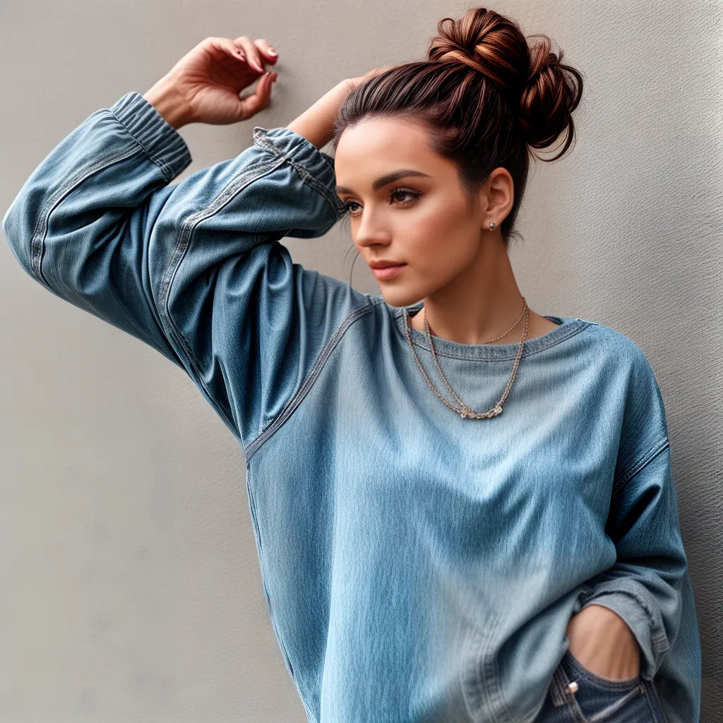mulher cabelo curto look despojado