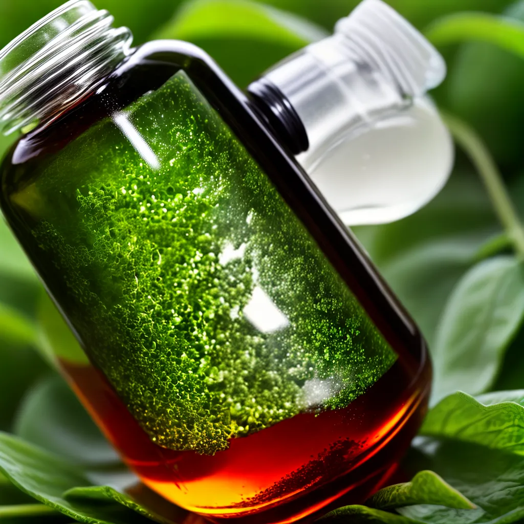 shampoo controle oleosidade folhas verdes 1