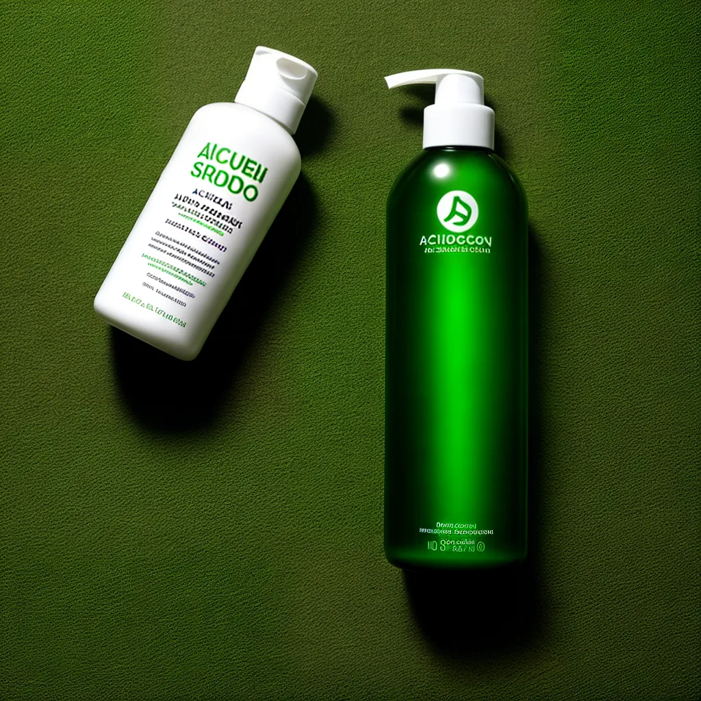 shampoo antiacne ervas verdes
