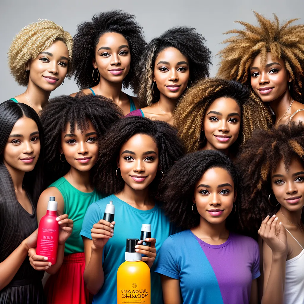 diversidade cabelos naturais shampoo transicao