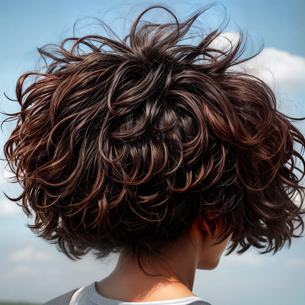 cabelo poluicao dano