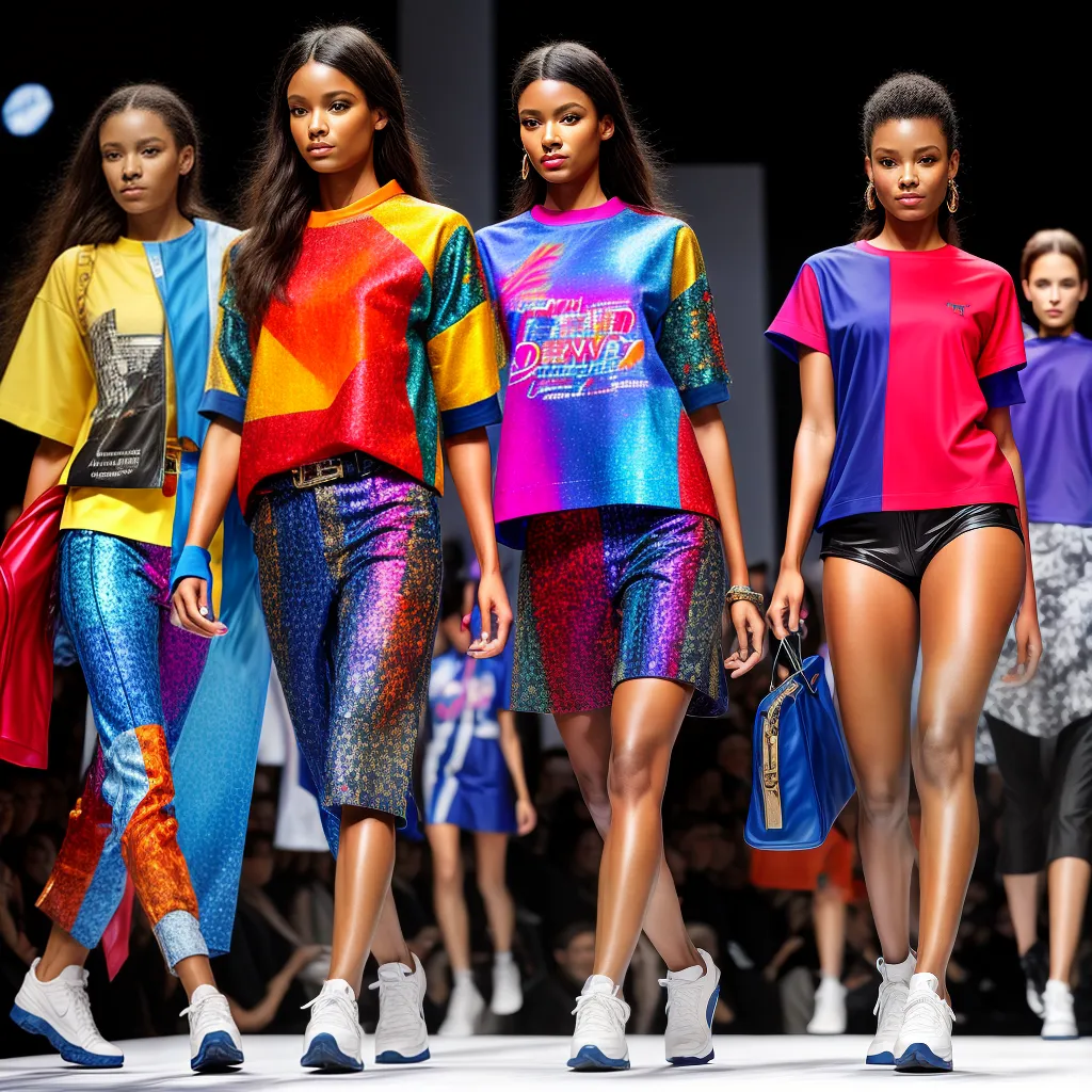 desfile moda camisetas estilosas diversidade