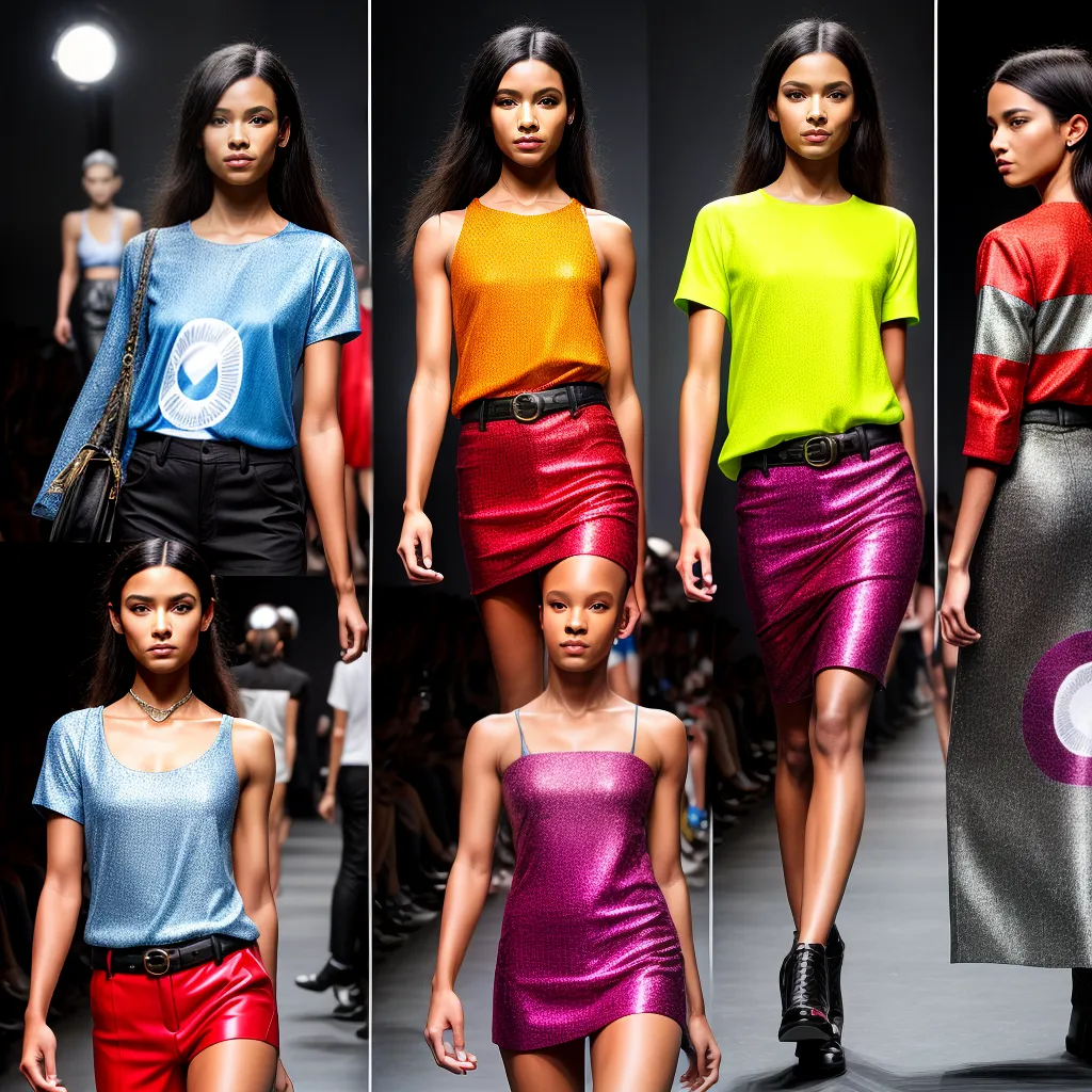 desfile moda camisetas tendencias