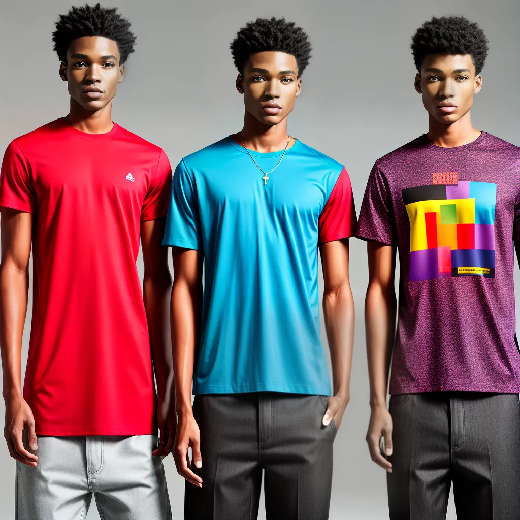 manequins camisetas estampada lisa