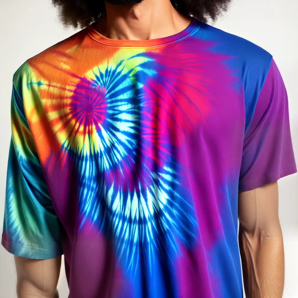 Camisetas tie-dye: Um retorno ao estilo dos anos 70