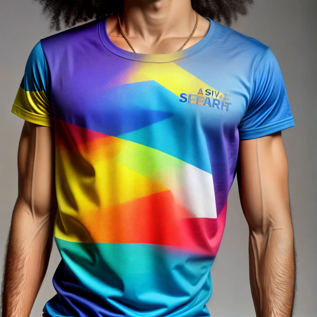 camiseta colorida mensagem ousada 2