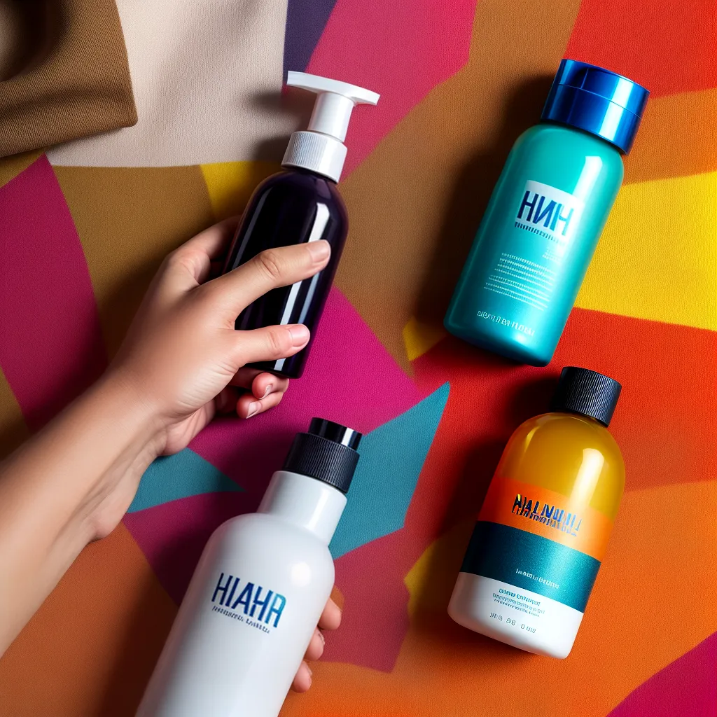 shampoo ph balanceado maos colorido