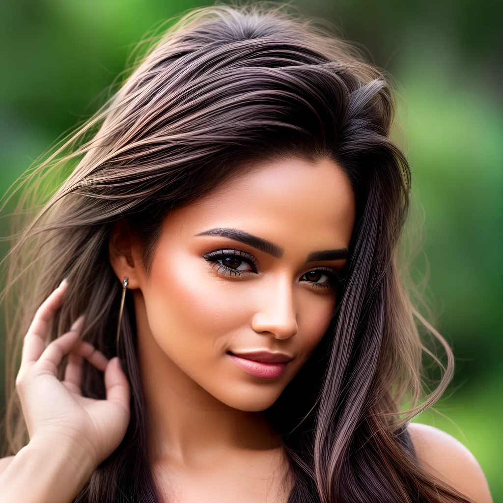 mao cabelo hidratado