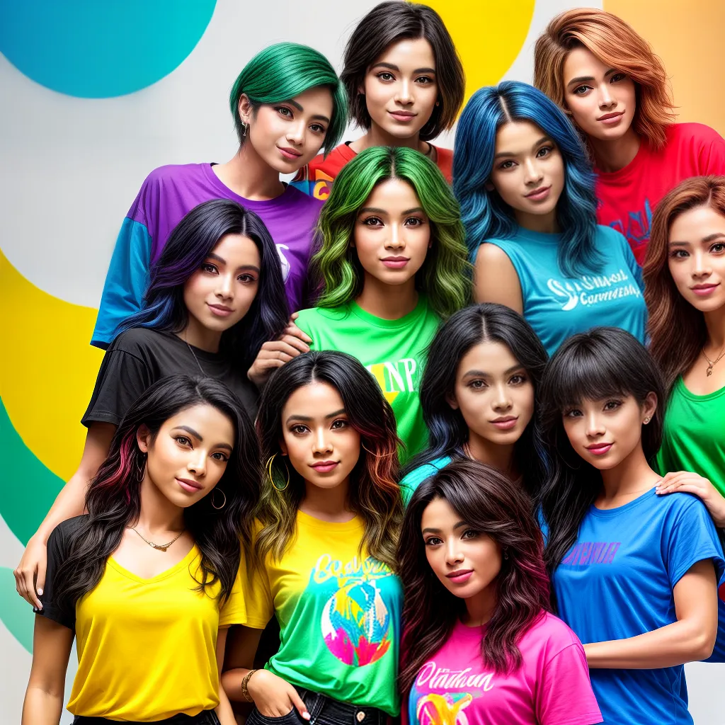 camisetas infantis coloridas divertidas