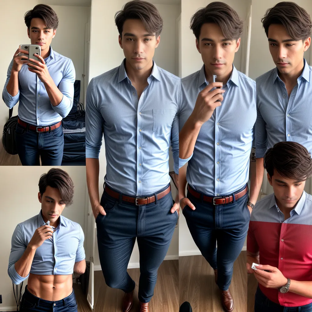 espelho avaliacao camisas ajuste