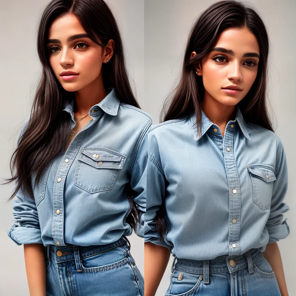 mulher elegante camisa botao saia midi