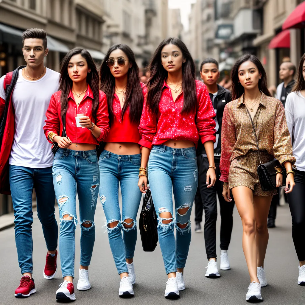 jovens regatas coloridas estilo urbano