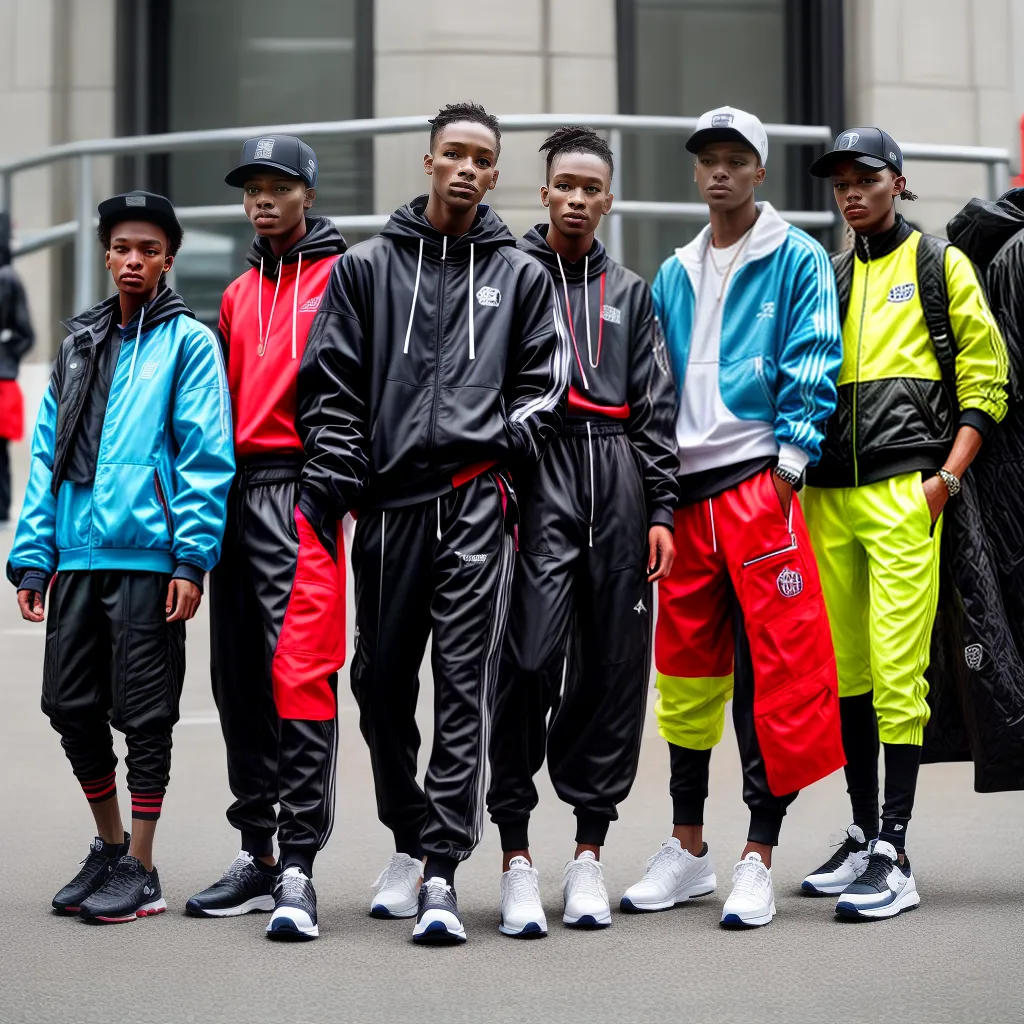 moda urbana regata estilo colorido