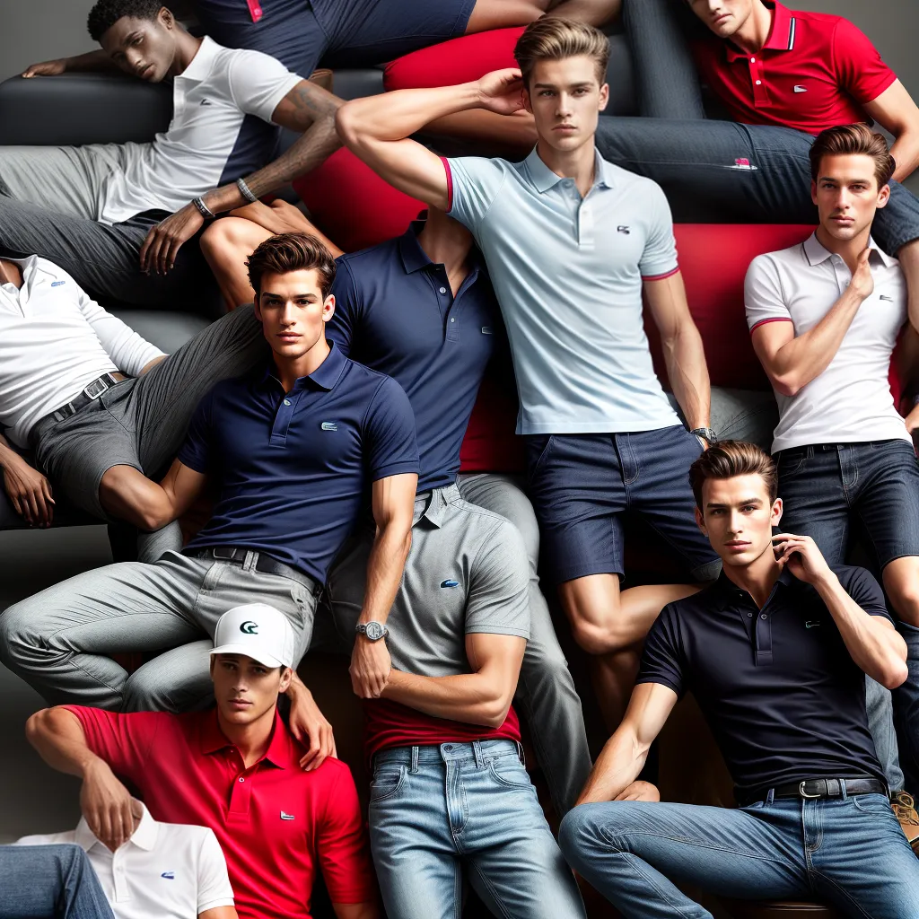 homem estiloso polo marcas conhecidas