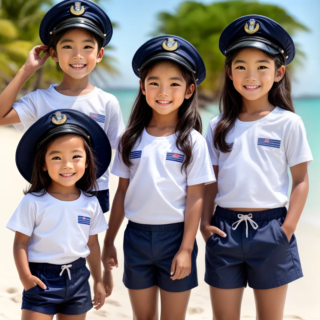 criancas roupas marinheiro praia regata