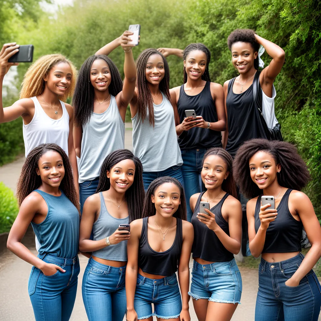 jovens tops selfie redes sociais