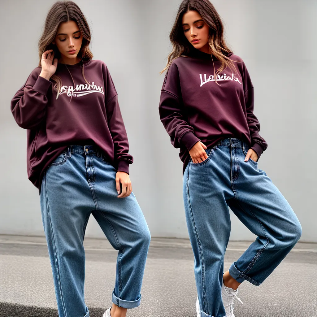 blusa moletom oversized look casual 1