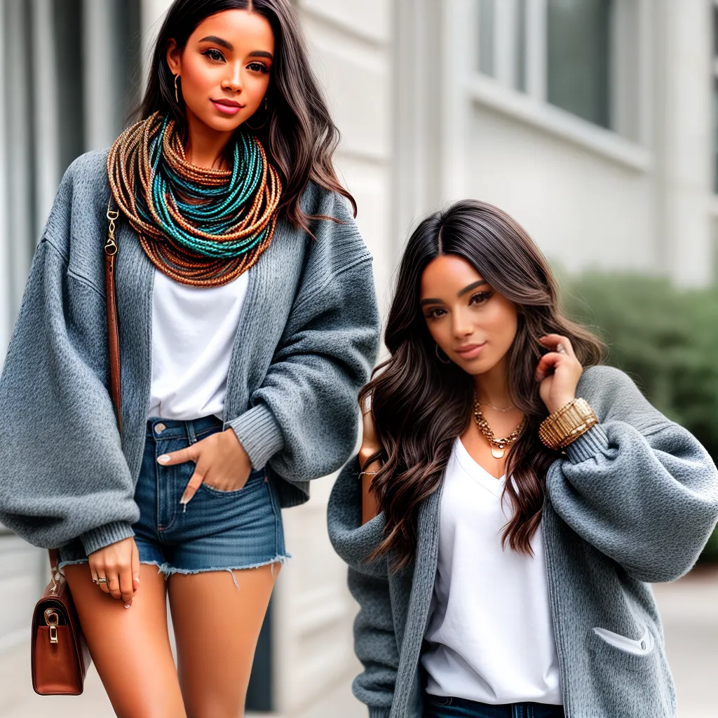 look descontraido sueter glamour