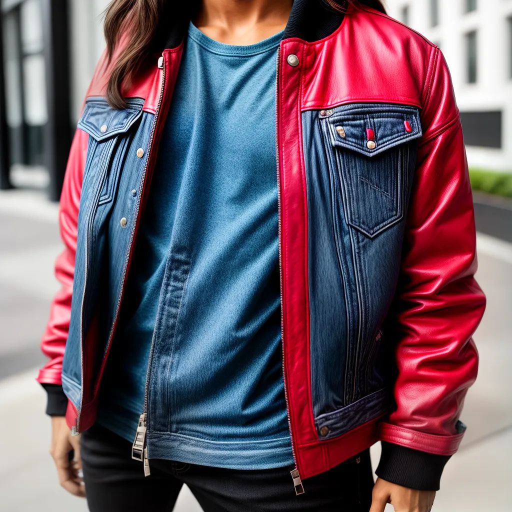 jaqueta estilosa streetwear tendencia