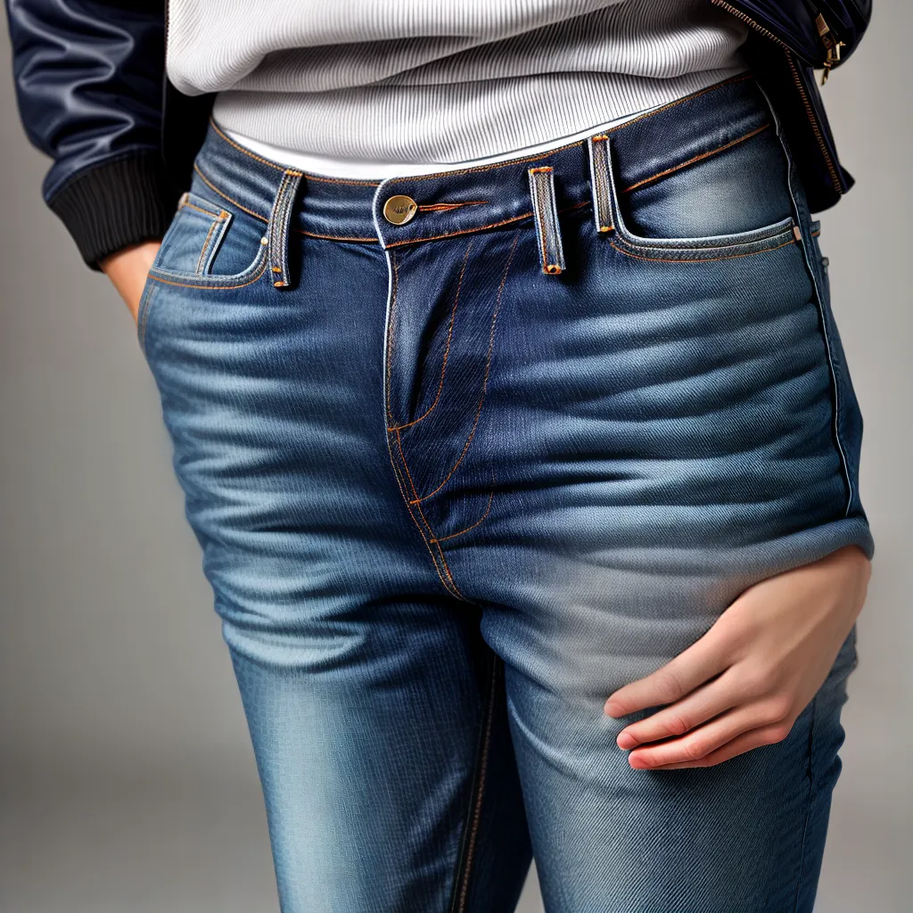 mulher jaqueta jeans estilosa