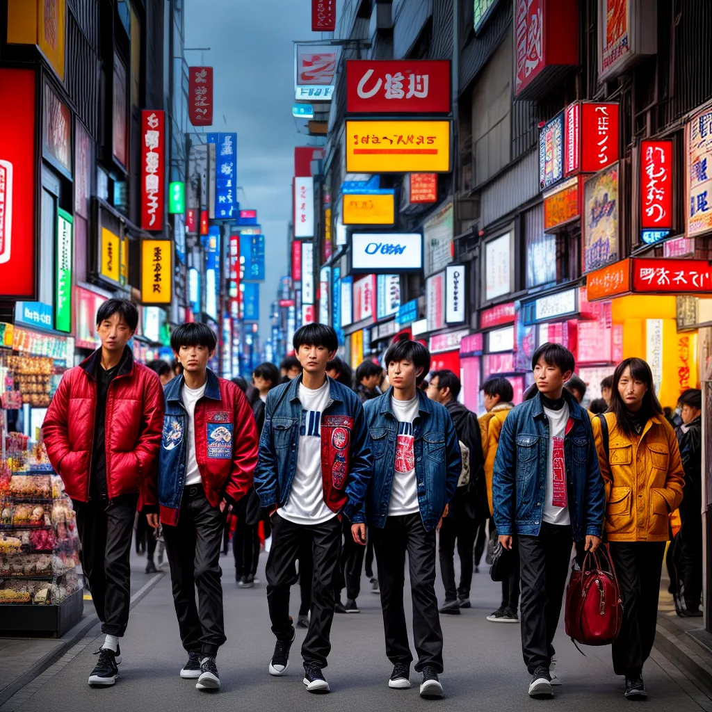 rua tokyo moda jaquetas estilosas 1