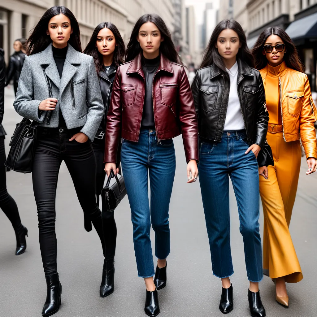mulheres estilosas jaquetas curtas tendencia