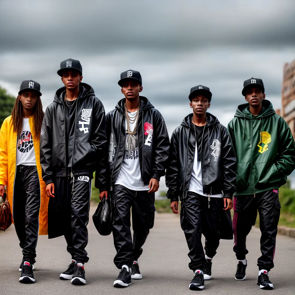 jovens jaquetas couro hip hop