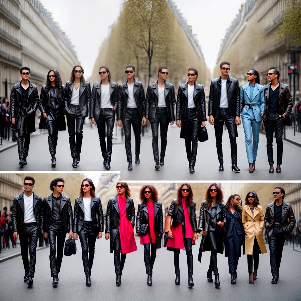 rua paris moda jaquetas estilo