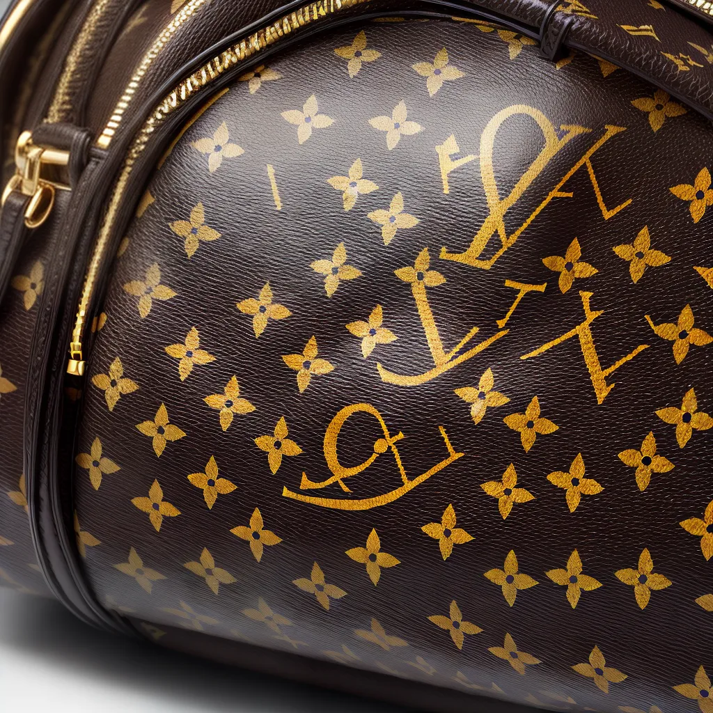 monograma louis vuitton luxo elegancia