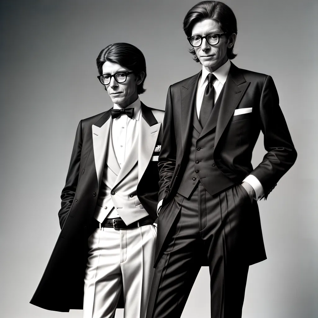 yves saint laurent fotografia preto branco