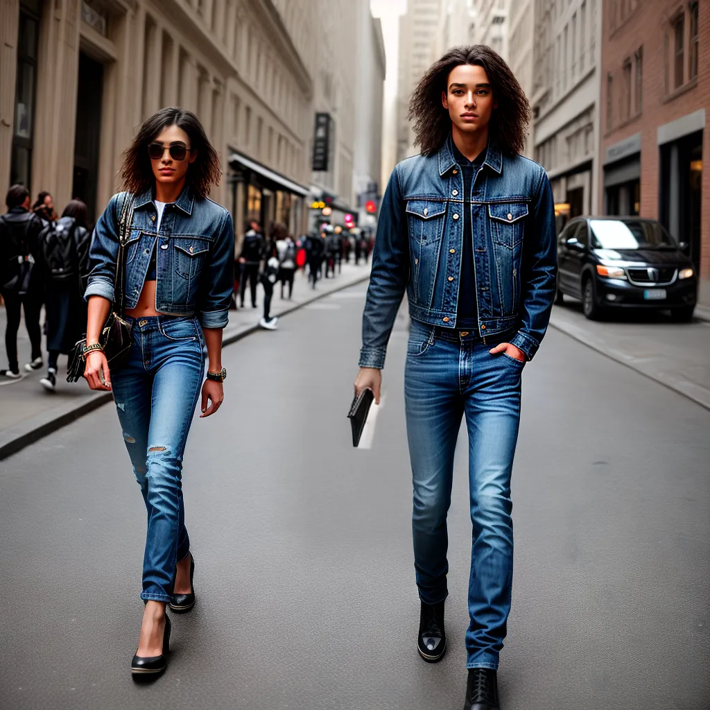 modelo jeans diesel logo urbano