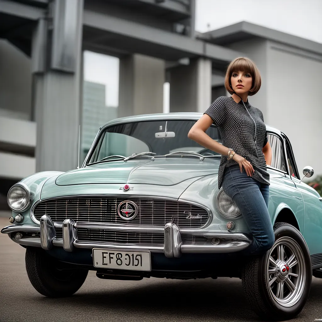 modelo anos 60 minissaia mary quant
