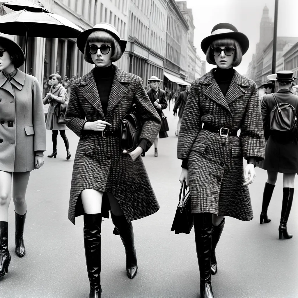 mulher estilo mary quant revolucionaria