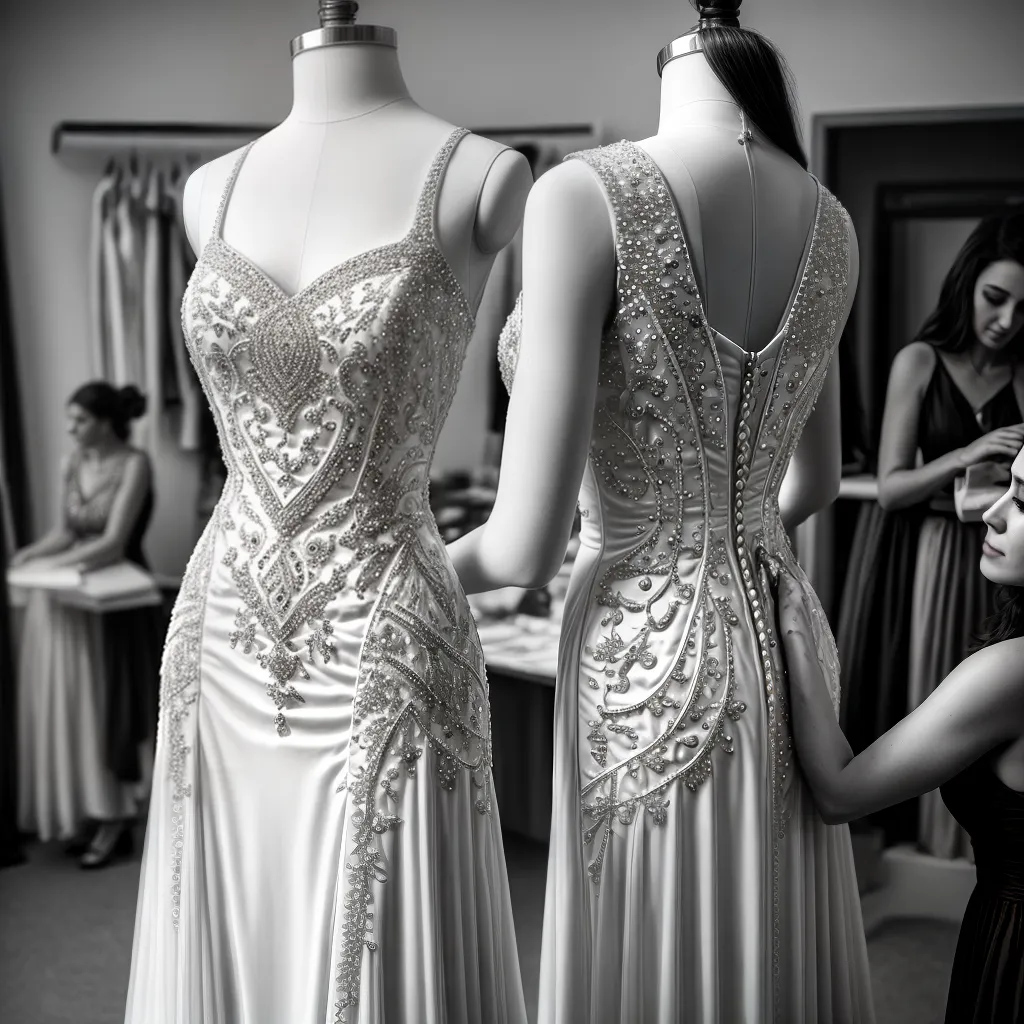 vestido longo atelier renda passarela