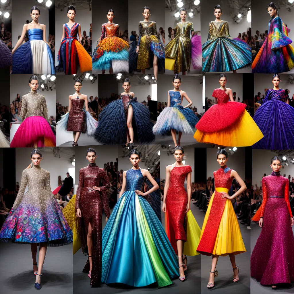 passarela avant garde moda designers